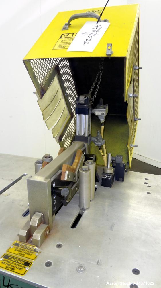 Used Metaplast Traveling Cut Off Saw, Model MST-4