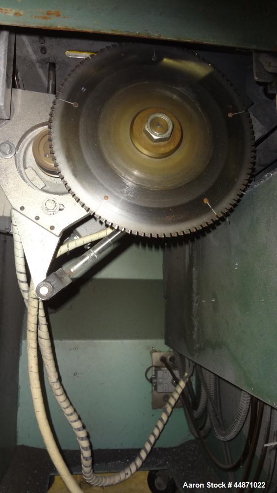Used Metaplast Traveling Cut Off Saw, Model MST-4