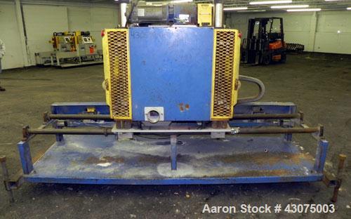 Used Carbon Steel PEM/Plastics Extrusion Machinery Traveling Rotary Saw, Model 730/8