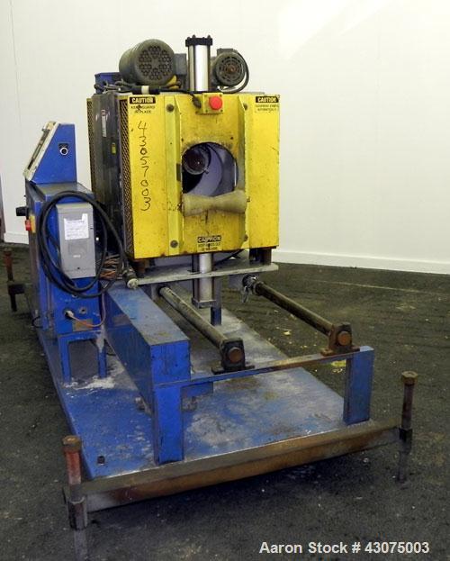 Used Carbon Steel PEM/Plastics Extrusion Machinery Traveling Rotary Saw, Model 730/8