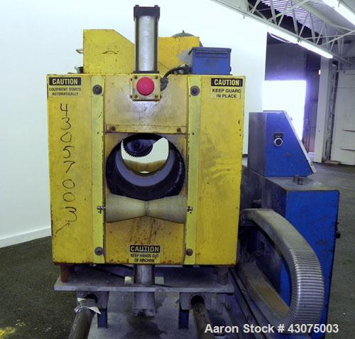 Used Carbon Steel PEM/Plastics Extrusion Machinery Traveling Rotary Saw, Model 730/8