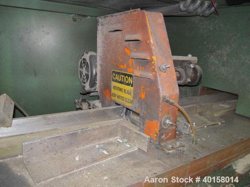 Used RDN Traveling Saw, Model 2418. Approximate capacity 2