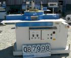 Used- Custom Downstream Systems Upacting Traveling Miter Saw, Model CTMS-6.5-13. Approximately 14