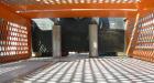 USED: Conair traveling cut off saw, model MST-6. Upacting saw blade. Approximate 32