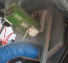 Used Crown Traveling Cut Off Saw. Approximate 18'' diameter upacting blade, maximum cutting width 9'', maximum cutting height 2-1/2''. Driven by a 2.2kw ( 3hp), 3/50/380 volt, 2900 rpm motor. Mounted...