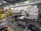 Used Holzma Model HPP11/38 Downstream Saw, Cutting lengths 1300 mm (as crosscut saw) up to 5600 mm