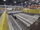 Used Holzma Model HPP11/38 Downstream Saw, Cutting lengths 1300 mm (as crosscut saw) up to 5600 mm