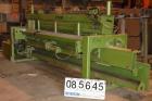 Used Holzma Automatic Upacting Panel Saw, Model EL-60-3100