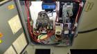 Used Michigan Plastics Machinery Traveling Chop-Cut Saw.  Blade driven by a 1.5 hp, 3/60/208-230/460 volt, 3500 rpm motor.  Mounted on a base with adjustable legs.  No manufacturer's tag.