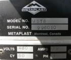 USED: Metaplas traveling cut off saw, model MST-6. Upacting saw blade. Approximate 32