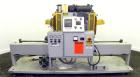 Used PEM/Plastics Extrusion Machinery Traveling Rotary Saw, Model 730/4, Carbon Steel. Designed to cut pipe in the 1/2’’ to 4” size range, 68’’ travel length. Pneumatic clamp downs. Blade and rotatin...