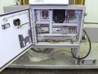 Used PEM/Plastics Extrusion Machinery Traveling Rotary Saw, Model 730/4, Carbon Steel. Designed to cut pipe in the 1/2’’ to 4” size range, 68’’ travel length. Pneumatic clamp downs. Blade and rotatin...