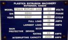 Used PEM/Plastics Extrusion Machinery Traveling Rotary Saw, Model 730/4, Carbon Steel. Designed to cut pipe in the 1/2’’ to 4” size range, 68’’ travel length. Pneumatic clamp downs. Blade and rotatin...
