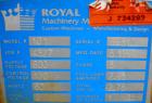 USED: Royal Machine traveling cut off chop saw, model 101. Approximate 14