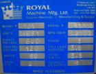 USED: Royal Machine traveling cut off chop saw, model 101. Approximate 14
