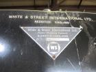 Used White & Street Traveling Run Around Saw, Model 089220. Capacity up to 15