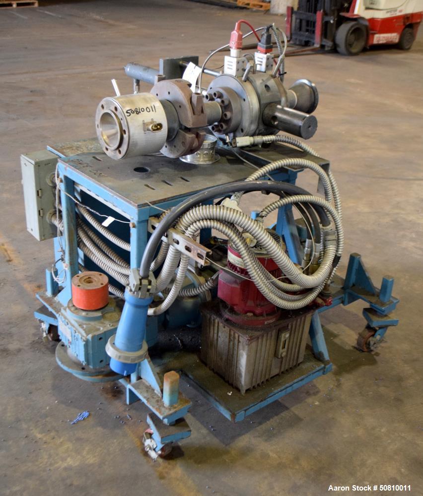 Used- Nokia-Maillefer Approximate 3.14" Hydraulic Screen Changer