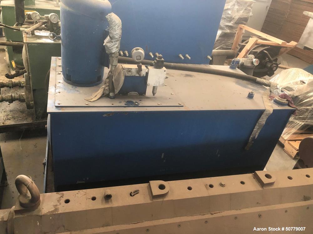 Used Beringer 12” Hydraulic Slide Plate Screen Changer