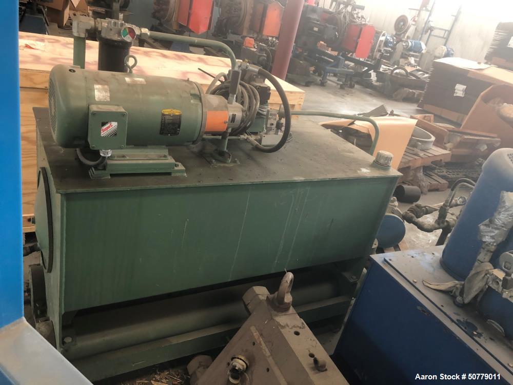 Used Beringer 12” Hydraulic Slide Plate Screen Changer