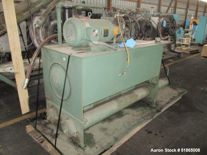 Used Beringer Model 1200 12" Slide Plate Screen Changer for Extrusion
