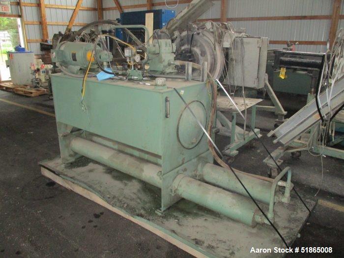 Used Beringer Model 1200 12" Slide Plate Screen Changer for Extrusion