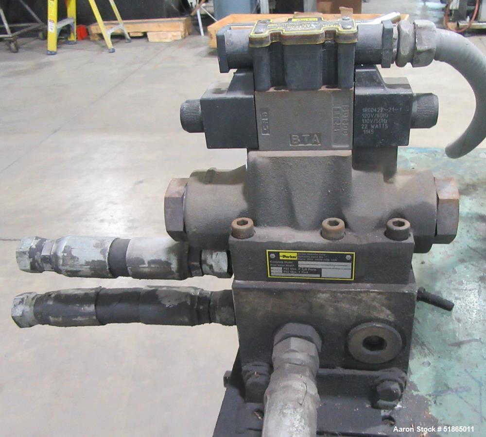 Used Industrial Slide Plate Screen Changer – Beringer 1200, 12" Breaker Plate