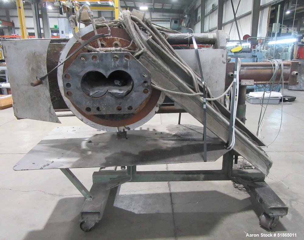 Used Industrial Slide Plate Screen Changer – Beringer 1200, 12" Breaker Plate