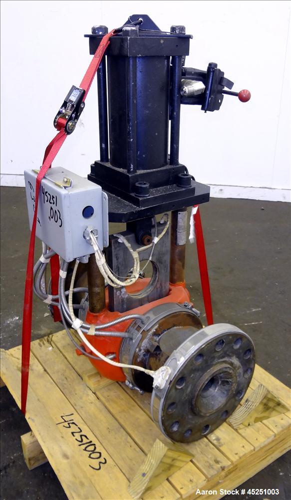 Used Beringer 4.5" Hydraulically Operated Screen Changer, Model 17