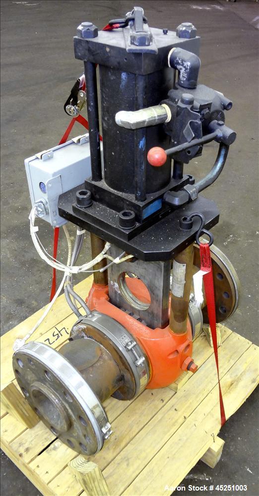 Used Beringer 4.5" Hydraulically Operated Screen Changer, Model 17
