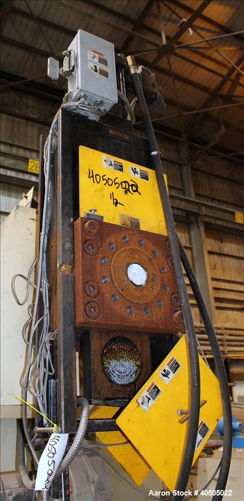 Used Dynisco hydraulic screen changer, model EH-60, serial# EH60296, no power pack.