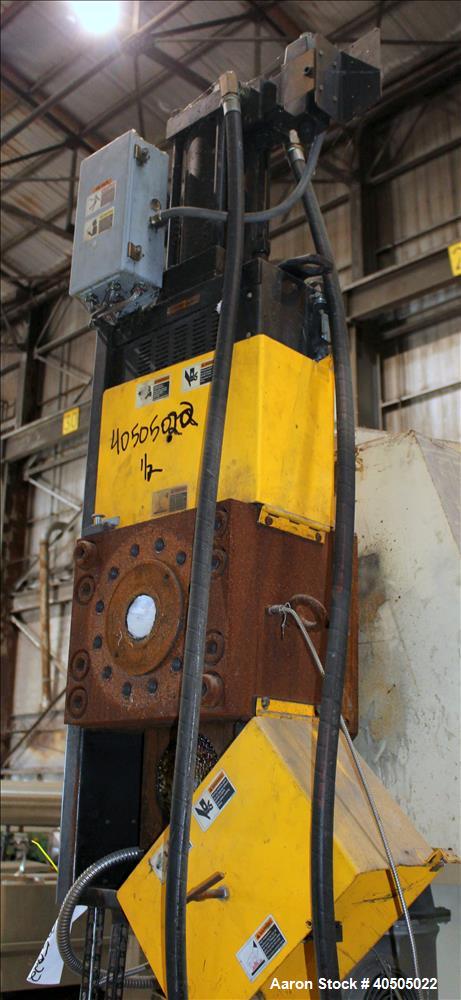 Used Dynisco hydraulic screen changer, model EH-60, serial# EH60296, no power pack.