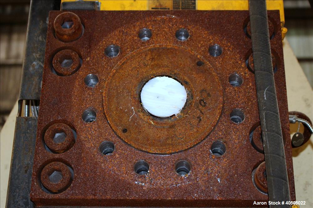 Used Dynisco hydraulic screen changer, model EH-60, serial# EH60296, no power pack.