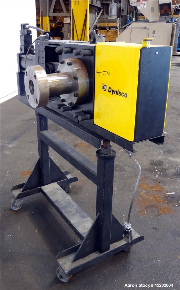 Used Dynisco 6" Hydraulic Slide Plate Screen Changer, Model EH-60