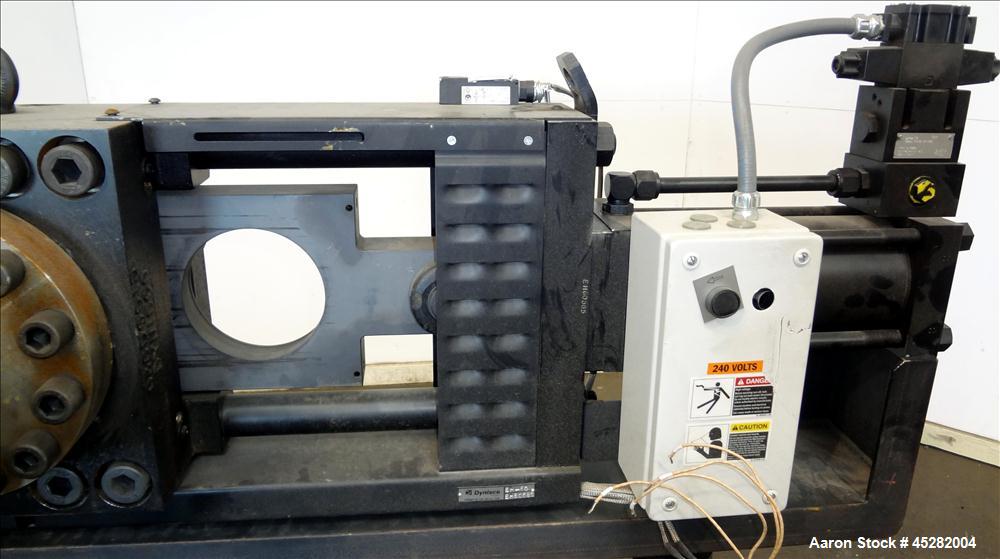 Used Dynisco 6" Hydraulic Slide Plate Screen Changer, Model EH-60