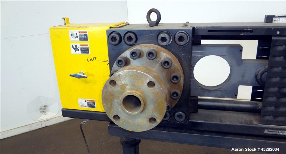 Used Dynisco 6" Hydraulic Slide Plate Screen Changer, Model EH-60
