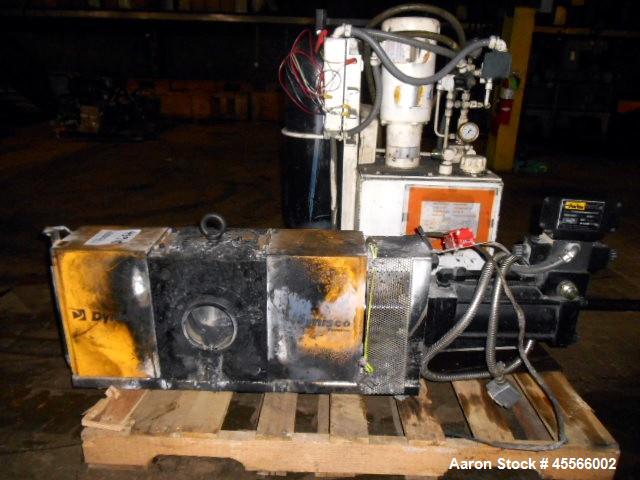 Used 4.5" Dynisco Screen Changer Model EH45 With Hydraulic Pump