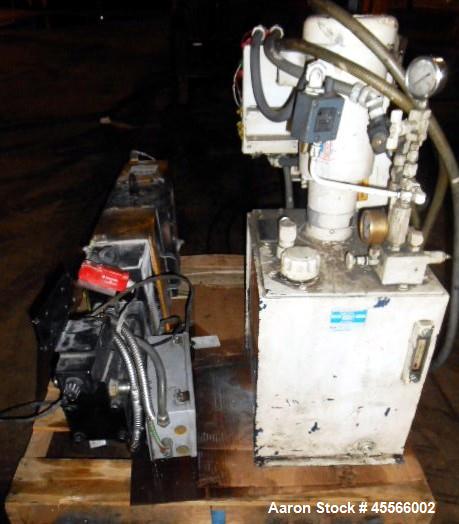 Used-4.5" Dynisco Screen Changer Model EH45 With Hydraulic Pump