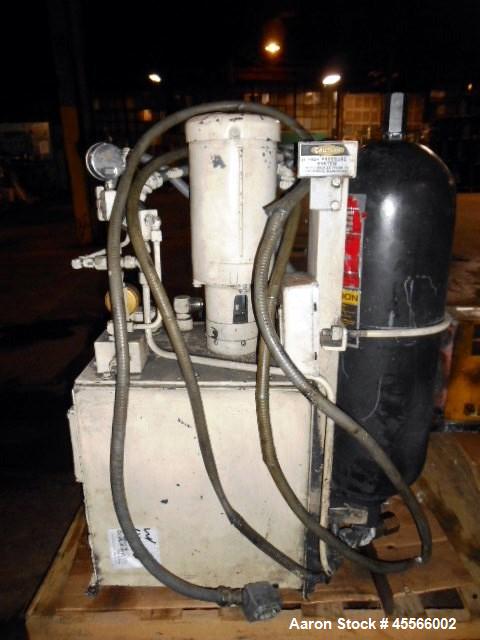 Used 4.5" Dynisco Screen Changer Model EH45 With Hydraulic Pump