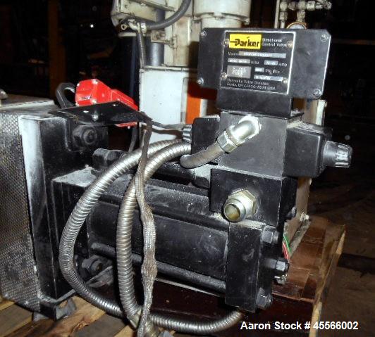 Used 4.5" Dynisco Screen Changer Model EH45 With Hydraulic Pump
