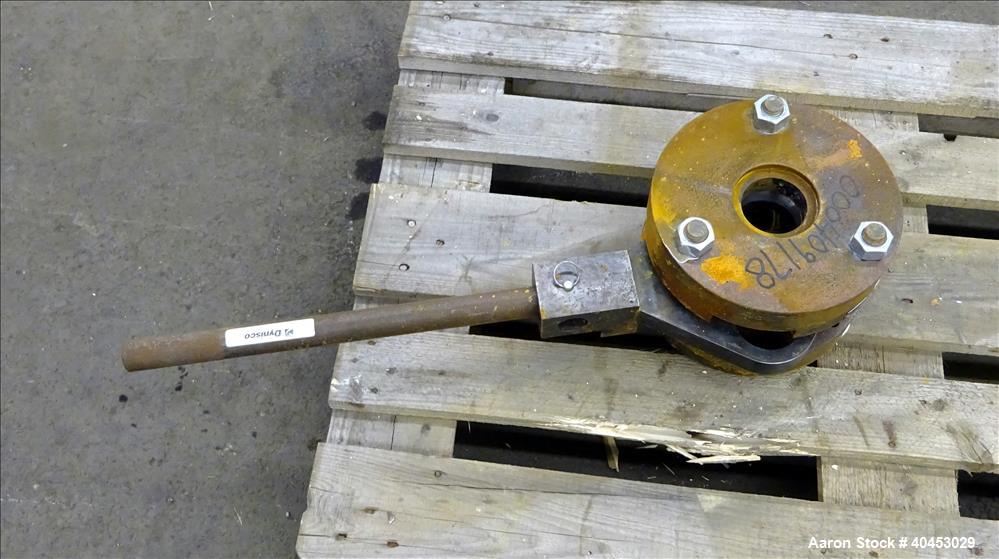 Used Dynisco 2-1/2" Manual Screen Changer.