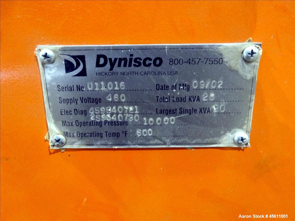 Used-Dynisco 10" Screen Changer