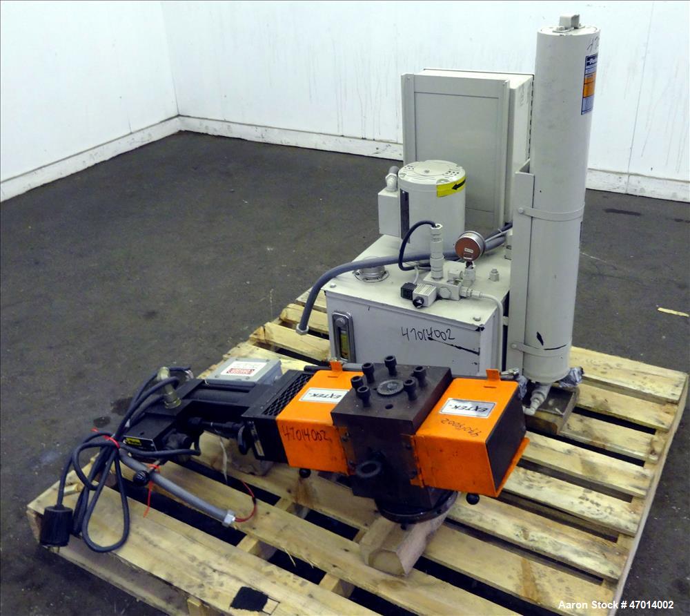 Used Entek 2-1/2" Hydraulic Screen Changer, Model HSC-25M.