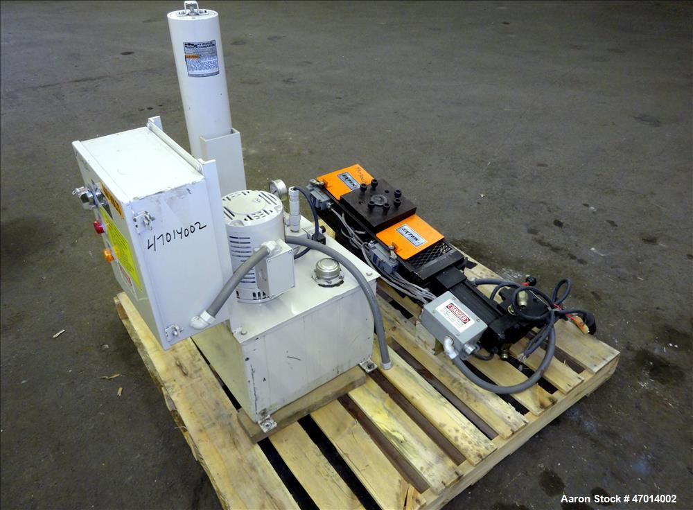Used Entek 2-1/2" Hydraulic Screen Changer, Model HSC-25M.