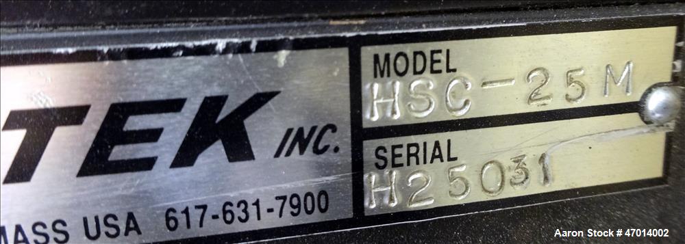 Used Entek 2-1/2" Hydraulic Screen Changer, Model HSC-25M.