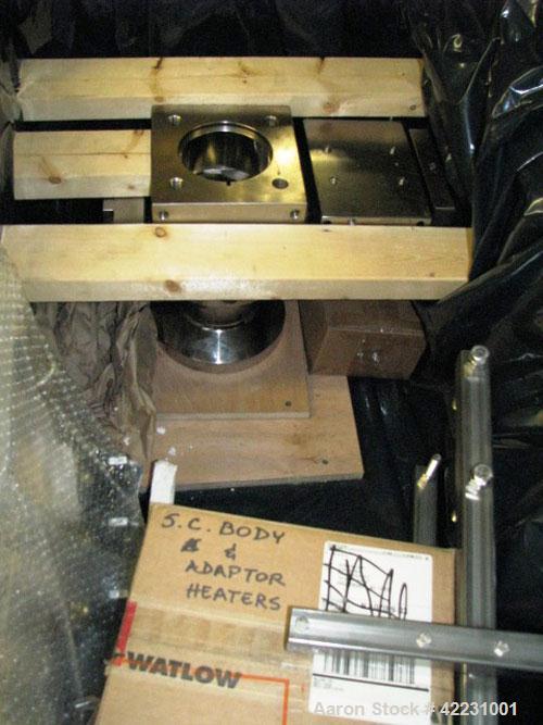 Used Hi-Tech Continuous Screen Changer, model E07R-XL, fully automatic. Includes time cycle based screen feed controls, upstream adapter, 120' roll of 72/15-P mesh screen. Manufactured 2006.