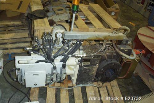 USED: Kreyenborg polymer filter, model K-SWE-101. Dual bolt screenchanger, 96.3 mm screen, 308-838 lb per hour, upstream ada...