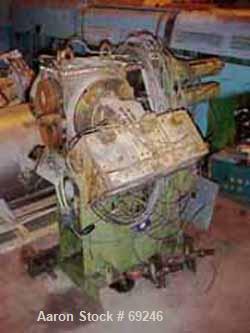 Used Kreyenborg Screen Changer, Type K-SWE-121/S. Capacity of 50-925 lb/hour (250-420 kilo/hr). Working pressure 5250 psi (350 bar) at 212 deg F (100 deg C).