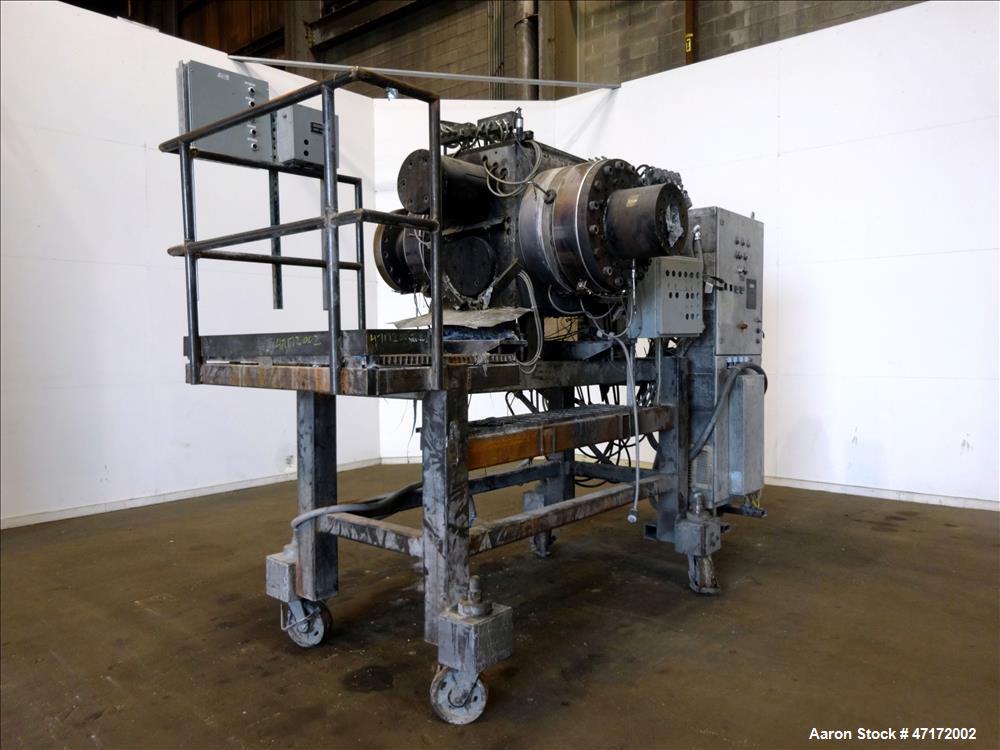 Used Kreyenborg Back Flushing Hydraulic Screen Changer, Type LK-SWE-730.