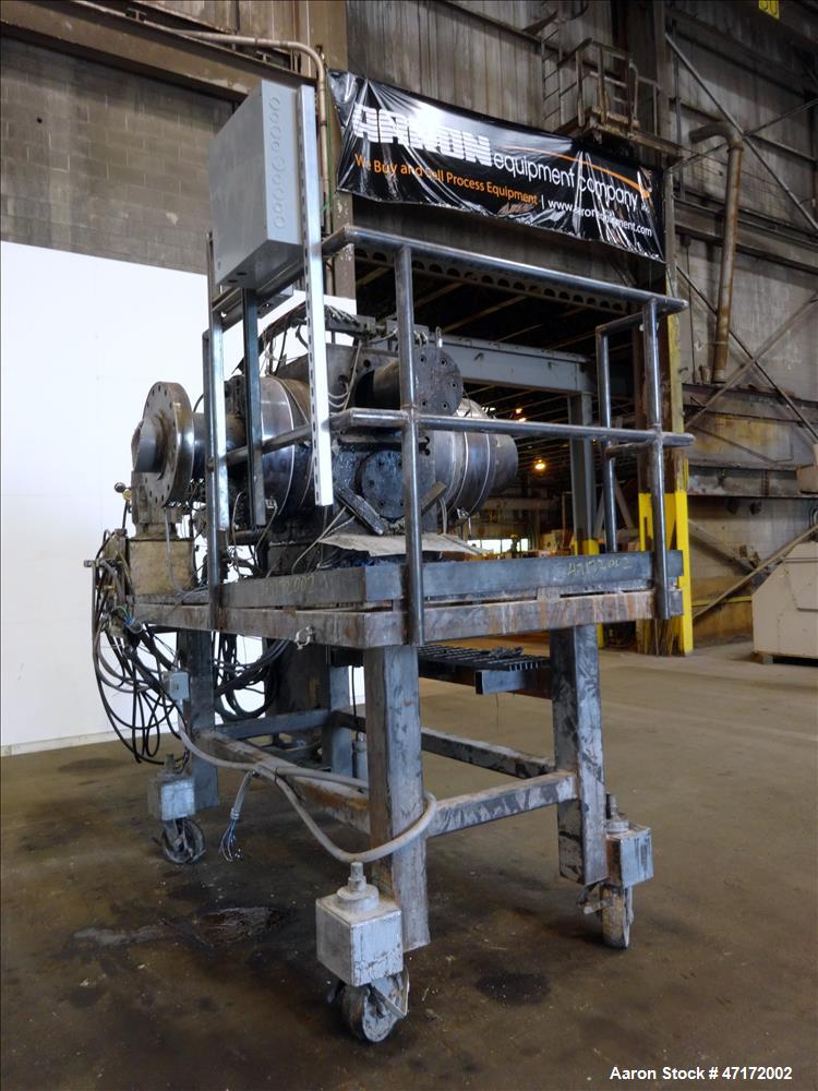 Used Kreyenborg Back Flushing Hydraulic Screen Changer, Type LK-SWE-730.
