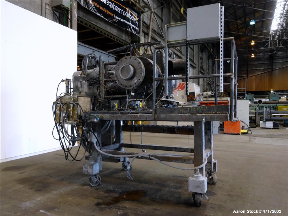 Used Kreyenborg Back Flushing Hydraulic Screen Changer, Type LK-SWE-730.